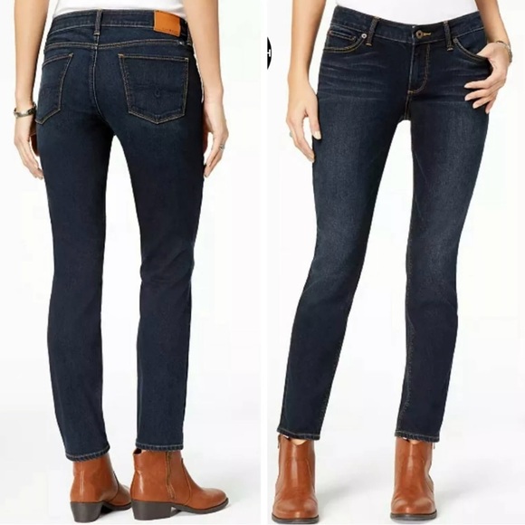 🍀Lucky Brand Lolita Skinny Dark Blue Denim Jeans in Size 0/25 - Picture 15 of 15